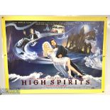 Movie / Film Poster - 1988 High Spirits 40x30" approx., kept rolled, creases apparent - Ex Cinema