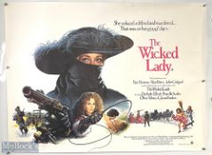Movie / Film Poster - 1983 The Wicked Lady 40x30" approx., kept rolled, creasing in places - Ex