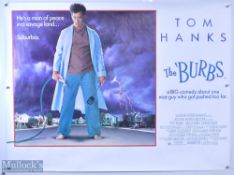 Movie / Film Poster - 1988 The ‘Burbs Tom Hanks 40x30" approx. kept rolled, light creasing