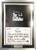 The Godfather Autographed Movie / Film poster print - signed in ink by the cast to include Al
