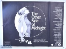 Movie / Film Poster - The Other Side of Midnight 1977 40x30" kept rolled, folds, creases apparent-
