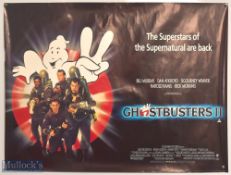 Original Movie/Film Poster - Ghost Busters II 40x30" approx. light creasing, kept rolled, small