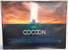 Movie / Film Poster - 1988 Cocoon The Return 40x30" approx., kept rolled, creasing in places - Ex