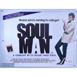 Movie / Film Poster - 1986 Soul Man 40x30" approx. kept rolled, creases apparent - Ex Cinema Stock