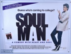 Movie / Film Poster - 1986 Soul Man 40x30" approx. kept rolled, creases apparent - Ex Cinema Stock