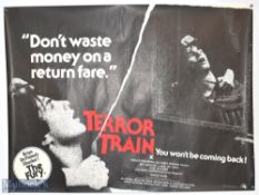 Original Movie/Film Poster - 1980 Terror Train 40x30" approx. light creasing, kept rolled, no