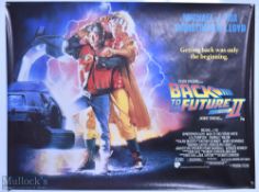 Original Movie/Film Poster - 1989 Back to The Future Part II 40x30" approx slight creases, kept