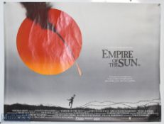 Original Movie/Film Poster - The Empire of The Sun 1987 40x30" approx., creases, kept rolled - Ex