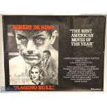 Movie / Film Poster - 1981 Raging Bull 40x30" approx., Robert Di Niro, kept rolled, creasing in