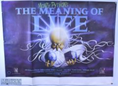 Movie / Film Poster - 1983 Monty Python's The Meaning of Life, 40x30" approx, kept rolled, folds