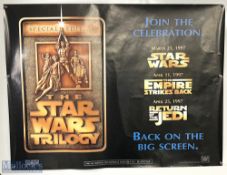Movie / Film Poster - 1996 Star Wars The Trilogy Special Edition 40x30" approx., double side