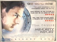 Movie / Film Poster - 2002 Minority Report - 3x varying issues, 40x30" approx., Tom Cruise, kept
