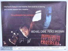 Movie / Film Poster - 1987 Frederick Forsyth's The Fourth Protocol 40x30" approx., kept rolled,