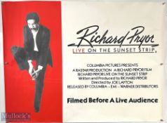 Movie / Film Poster - 1982 Richard Pryor Live On The Sunset Strip 40x30" approx., filmed before a