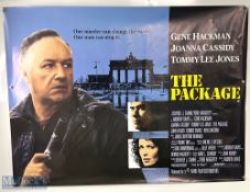Movie / Film Poster - 1989 The Package 40x30" approx., kept rolled, creasing in places - Ex Cinema