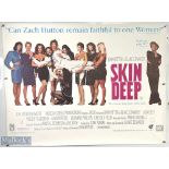 Movie / Film Poster - 1989 Skin Deep 40x30" approx., kept rolled, creasing in places - Ex Cinema