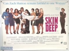 Movie / Film Poster - 1989 Skin Deep 40x30" approx., kept rolled, creasing in places - Ex Cinema