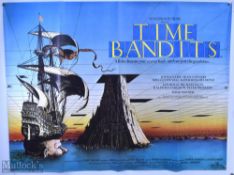 Movie / Film Poster - 1981 Time Bandits 40x30" approx. kept rolled, folds and creases apparent -