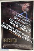 Movie / Film Poster - 1996 Star Trek First Contact 27x40" approx. portrait, kept rolled, creasing in