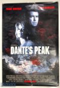 Movie / Film Poster - 1996 Dante's Peak and Teaser 27x40" approx. portrait, kept rolled, creasing in