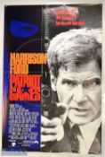 Movie / Film Poster - 1992 Patriot Games 27x40" approx., kept rolled, creasing in places - Ex Cinema
