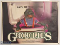 Original Movie/Film Poster - 1985 The Ghoulies light creasing, kept rolled, printed by Broomhead