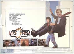Movie / Film Poster - 1988 Vice Versa 40x30" approx., kept rolled, creasing in places - Ex Cinema