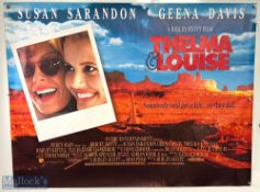 Movie / Film Poster - 1991 Thelma & Louise 40x30" approx., kept rolled, creasing apparent in