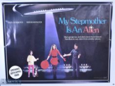Movie / Film Poster - 1988 My Stepmother Is An Alien 40x30" approx., teaser, kept rolled,