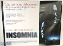 Movie / Film Poster - 2002 Insomnia - 2x varying issues, 40x30" approx., Al Pacino, double side