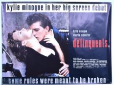 Original Movie/Film Poster - The Delinquents - Kylie Minogue 40x30" approx. slight creasing, kept