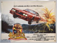 Original Movie/Film Poster - 1978 Hooper 40x30" approx. Burt Reynolds, with folds, printed Leonard