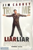 Movie / Film Poster - 1997 Liar Liar 27x40" approx., Jim Carey, Coming Soon, portrait, printed US,