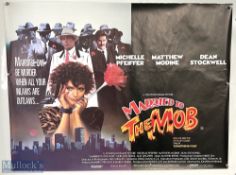 Movie / Film Poster - 1988 Married To The Mob 40x30" approx., few scuffs to top edge in places, kept