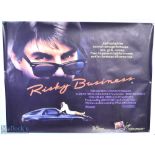 Movie / Film Poster - 1984 Risky Business 40x30" approx., Tom Cruise, kept rolled, creases at