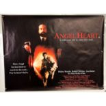 Movie / Film Poster - 1987 Angel Heart 40x30" approx., kept rolled, tears to one edge in places,