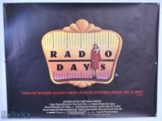 Movie / Film Poster - 1987 Rado Days 40x30" approx., kept rolled, creases, scuffs in few places - Ex