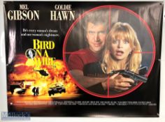 Movie / Film Poster - 1990 Bird on A Wire 40x30" approx., double side printing, kept rolled,