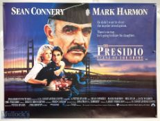 Movie / Film Poster - 1988 The Presido Scene of The Crime 40x30" approx. Sean Connery, kept