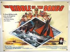 Movie / Film Poster - 1979 The Riddle of The Sands, 40x 30" approx., kept rolled, creases, light