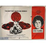 Movie / Film Poster - 1978 The Hot One and Sweet Revenge 40x30" approx., double issue, kept