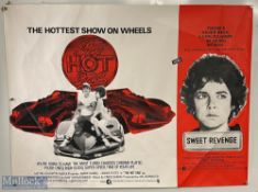 Movie / Film Poster - 1978 The Hot One and Sweet Revenge 40x30" approx., double issue, kept