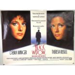 Movie / Film Poster - 1987 Black Widow - She Mates and She Kills 40x30" approx., kept rolled,