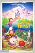 Movie / Film Poster - 1991 Disney's Beauty and The Best 27x41" approx., portrait, kept rolled,