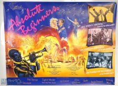 Movie / Film Poster - 1986 Absolute Beginners 40x30" approx., David Bowie, kept rolled, creasing