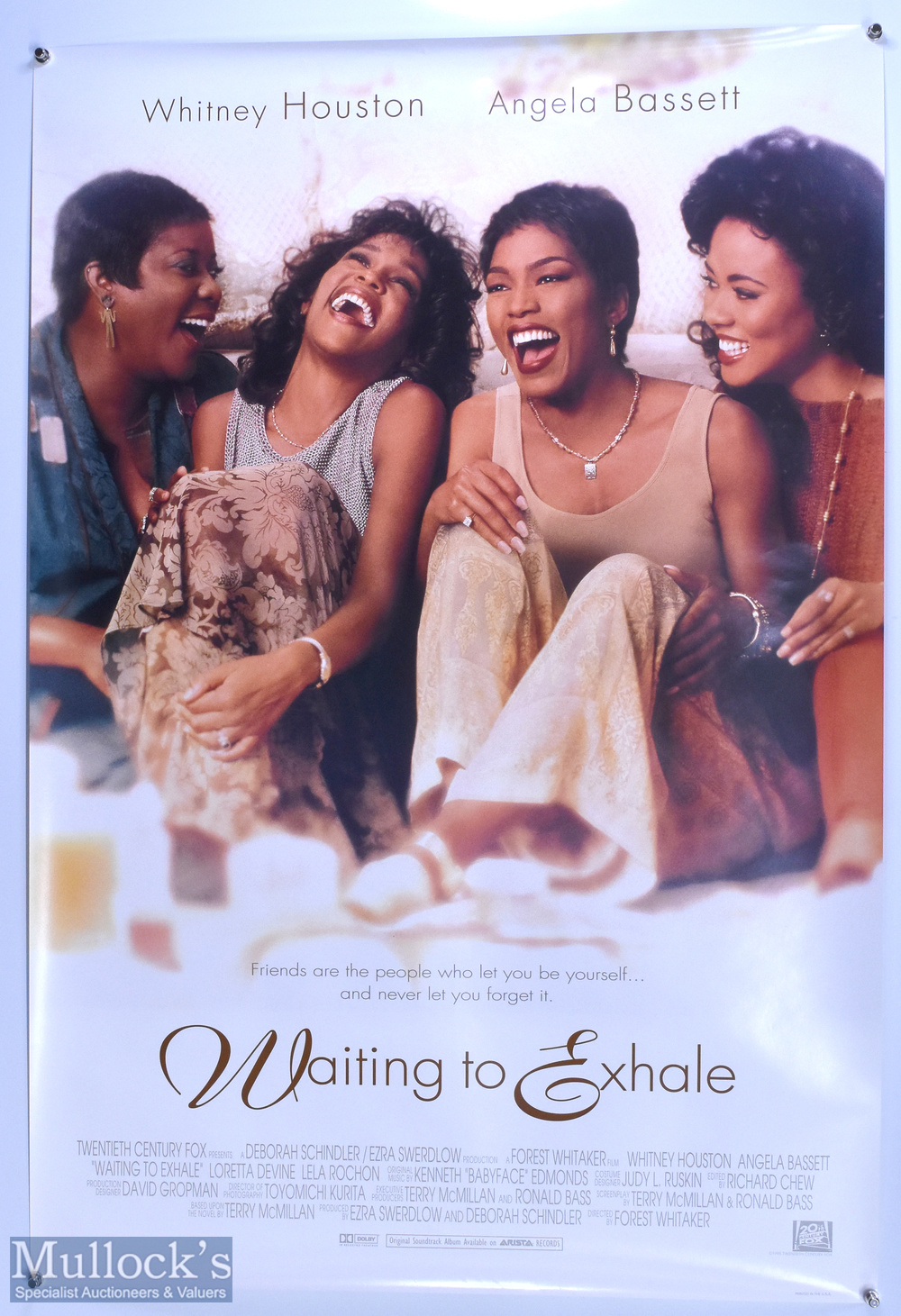 Original Movie/Film Poster - 1995 Waiting to Exhale printed in the USA 27x40" approx., double sided,