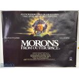 Movie / Film Poster - 1985 Morons from Outer Space 40x30" approx., kept rolled, creasing in