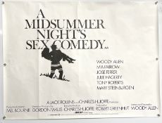 Original Movie/Film Poster - 1982 A Midsummer Night's Sex Comedy - Woody Allen, 40x30", folds