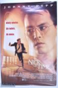 Original Movie/Film Poster - 1995 Nick of Time 27x40" approx. kept rolled, Johnny Depp, light