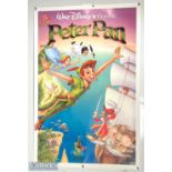 Movie / Film Poster - Peter Pan 27x40" approx., portrait, kept rolled, creasing in places - Ex